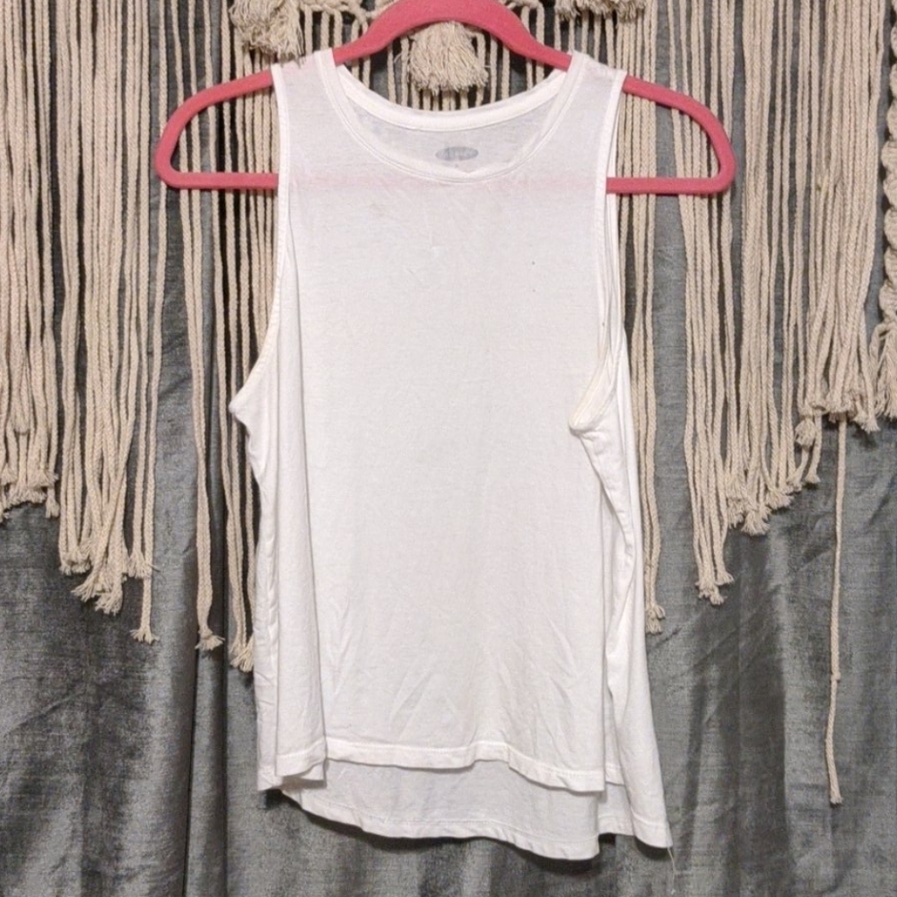 Old Navy White Tank Top